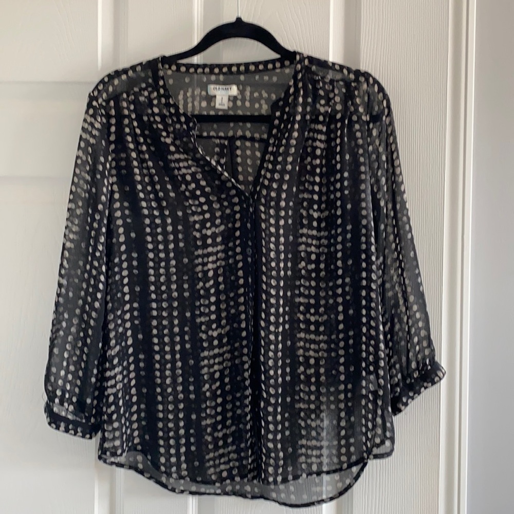 Sheer blouse